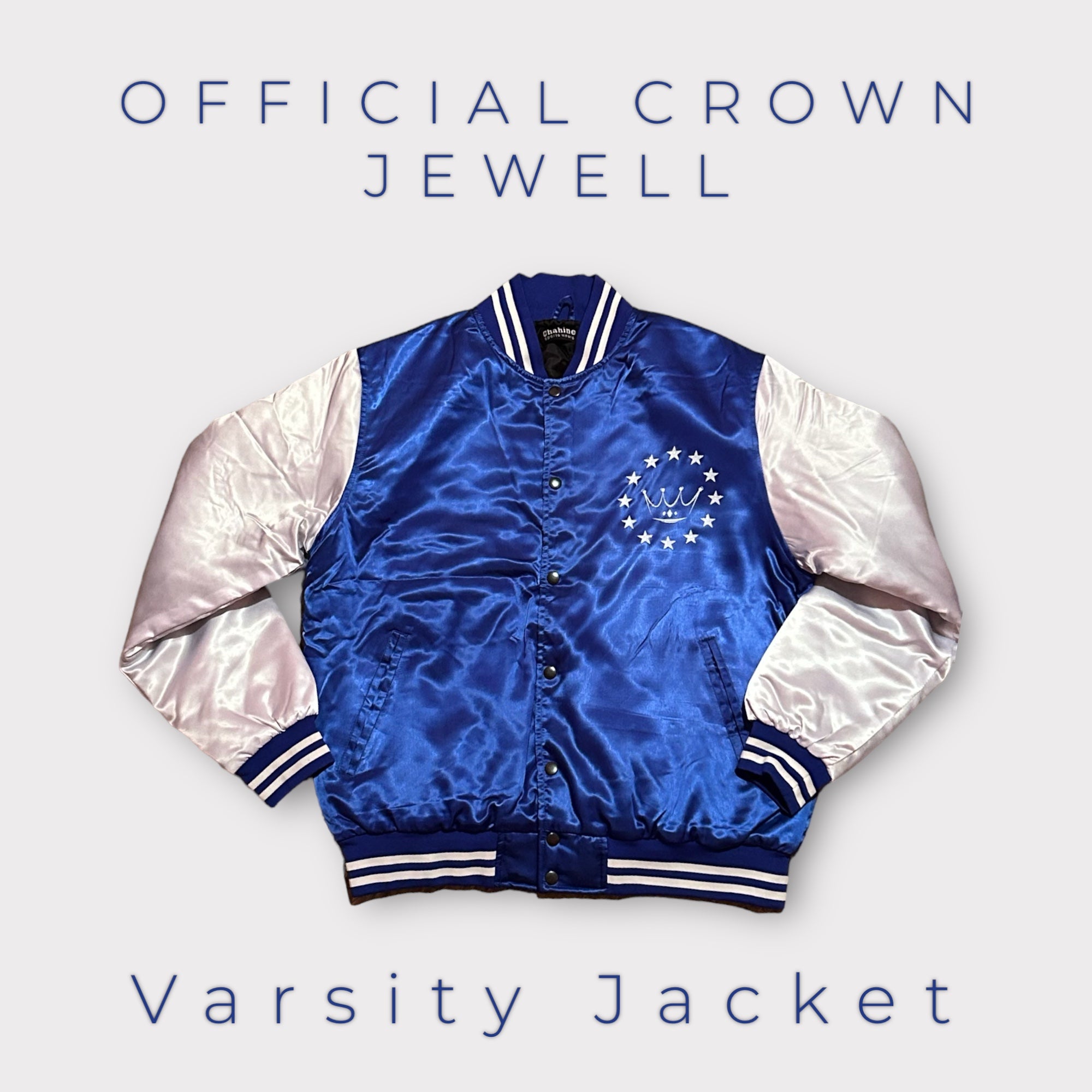CROWN JEWELL VARSITY JACKET